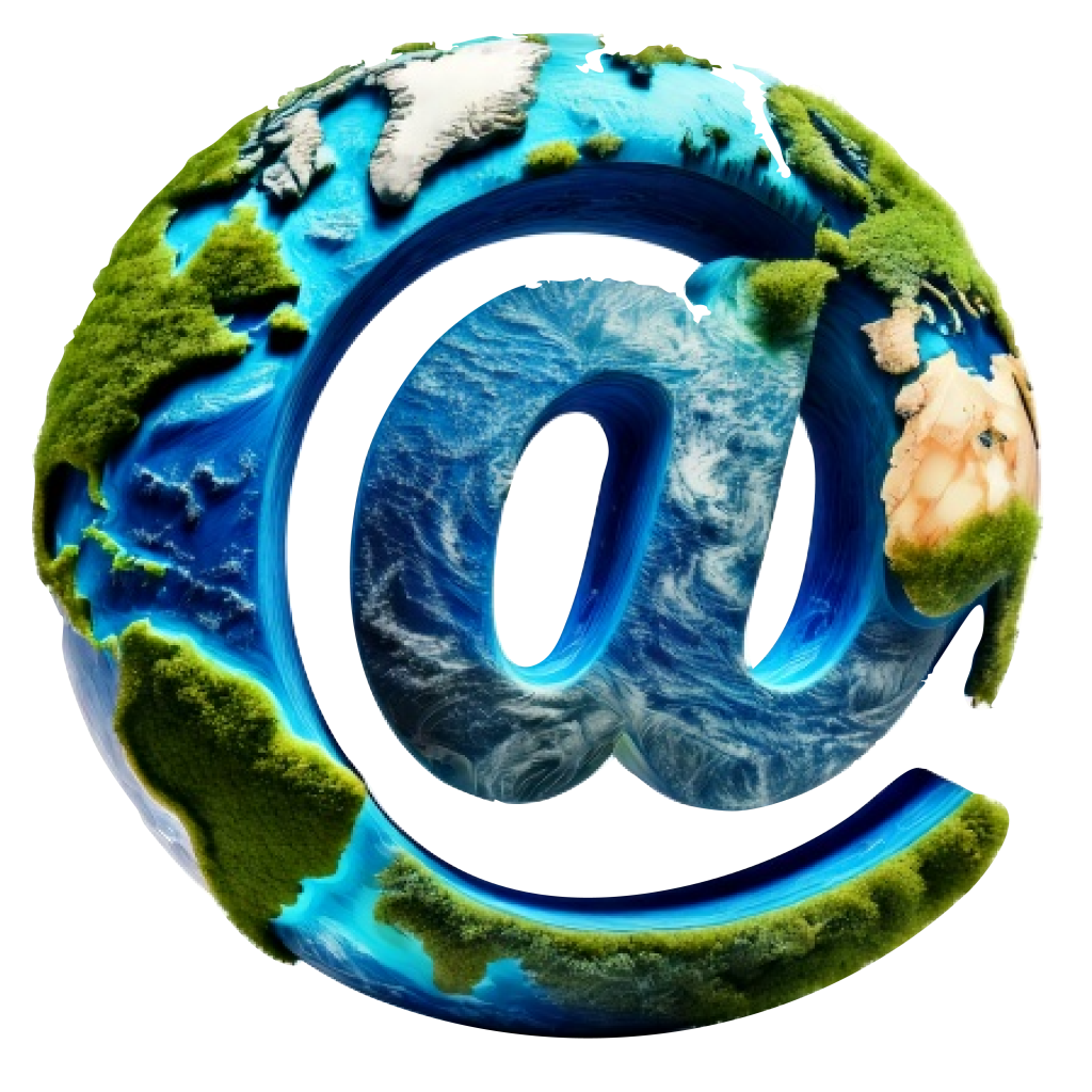 R@W globe symbol